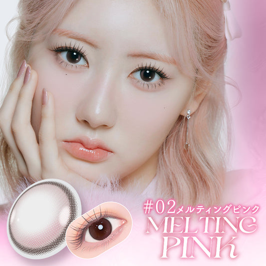 メルティングピンク a-eye エーアイ シリコンハイドロゲル (1箱10枚入り) BABYMONSTER ベイビーモンスター カラコン ワンデー 1DAY