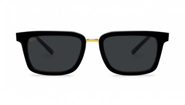 [9FIVE] 国内正規品 EYEWEAR BISHOP Black & 24K Gold Sunglasses ビショップ/ブラック&24Kゴールド / サングラス　メガネ