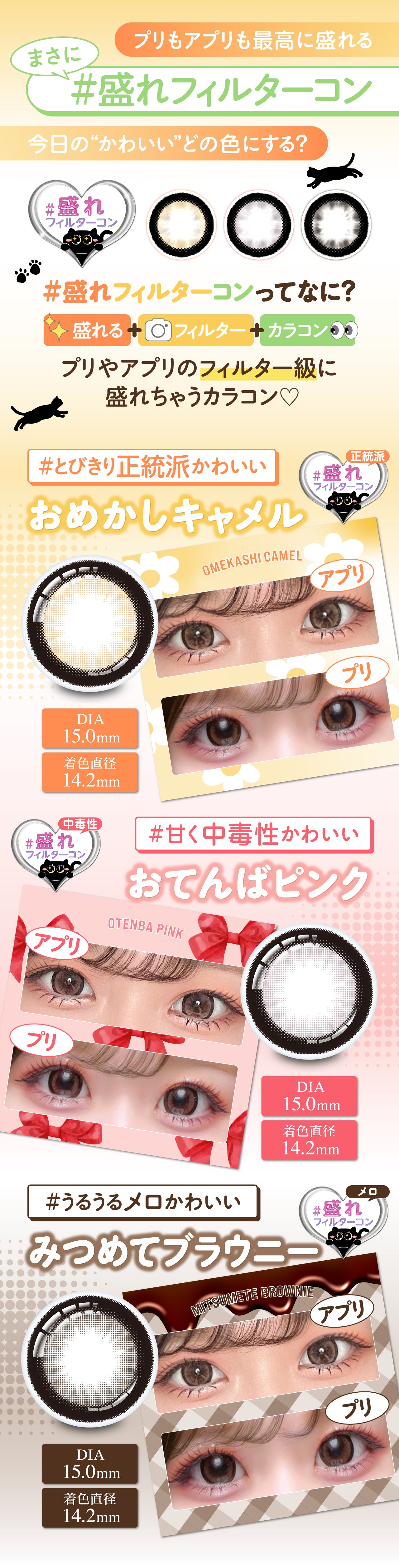 Chapun（シャプン）ワンデー 1箱10枚入り カラコン 1day ワンデー　齊藤なぎささん イメージモデル カラコン ずるモテベージュ ときとめブラウン ときとめグレー