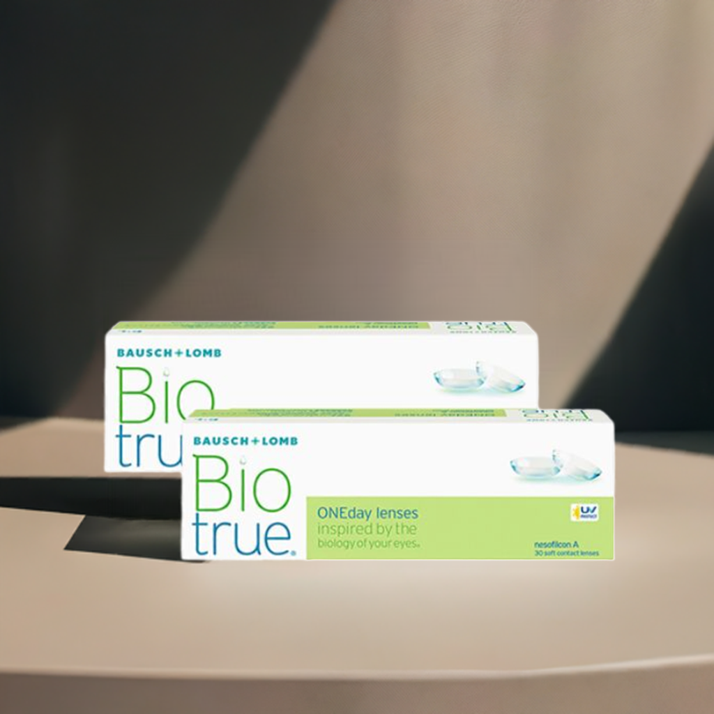 コンタクトレンズ　ワンデー　ボシュロム バイオトゥルー　BIO TRUE 1day  30枚入り 2箱セット  1ヶ月パック 安心の国内正規品